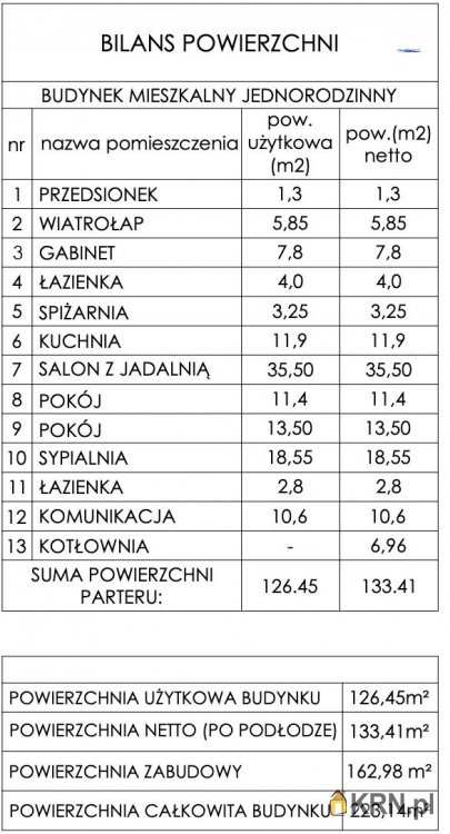 Książenice, ul. , 4 pokojowe, Dom  na sprzedaż