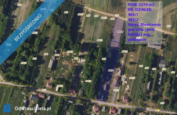 Moskiewce, ul. , 4 pokojowe, Dom  na sprzedaż