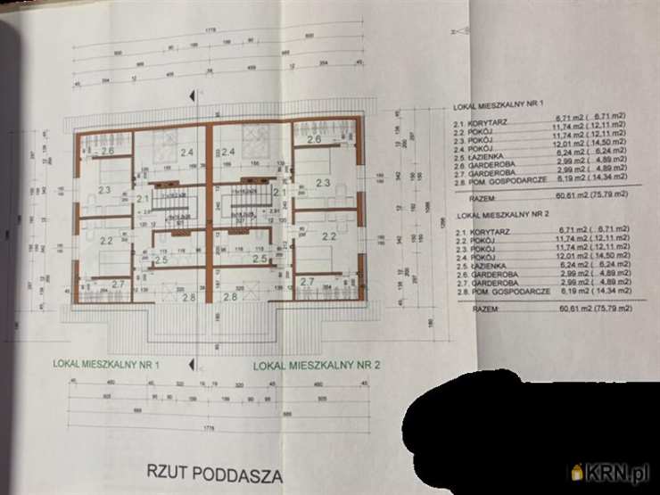 Dom  na sprzedaż, 3 pokojowe, Wojnowice, ul. 