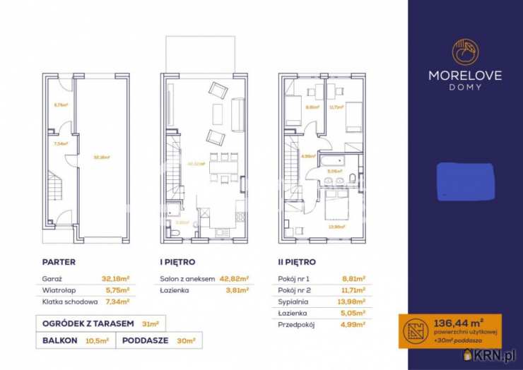 5 pokojowe, Rumia, ul. , Dom  na sprzedaż