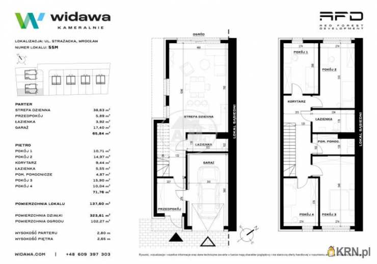 Dom  na sprzedaż, 5 pokojowe, Wrocław, Psie Pole/Widawa, ul. Strażacka