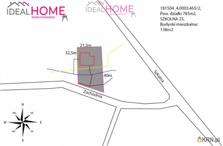 3 pokojowe, Dom  na sprzedaż, Sędziszów Małopolski, ul. 