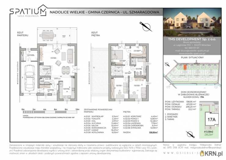 Nadolice Wielkie, ul. , 4 pokojowe, Dom  na sprzedaż