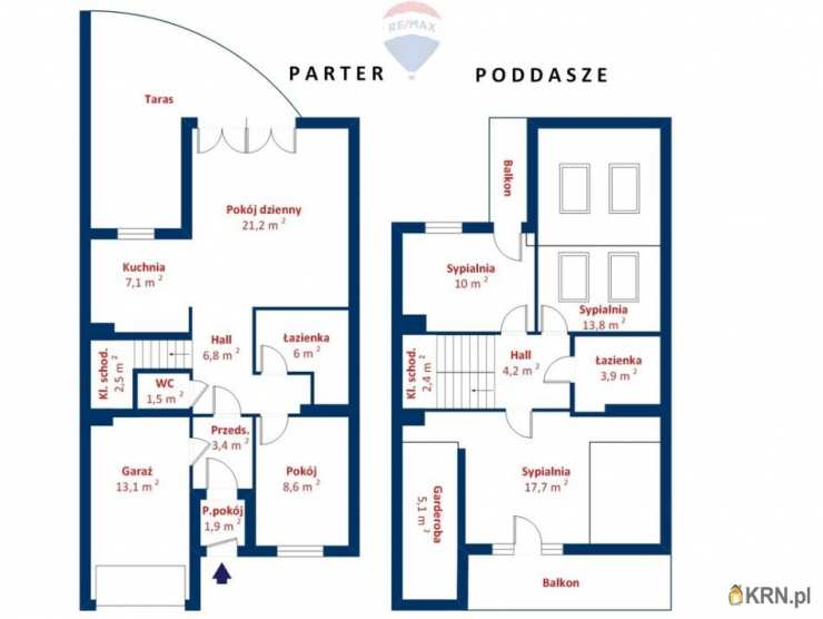 5 pokojowe, Suchy Las, ul. , Dom  na sprzedaż