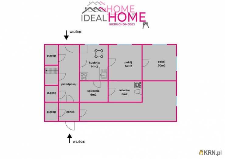 Dom  na sprzedaż, 2 pokojowe, Błażowa, ul. 