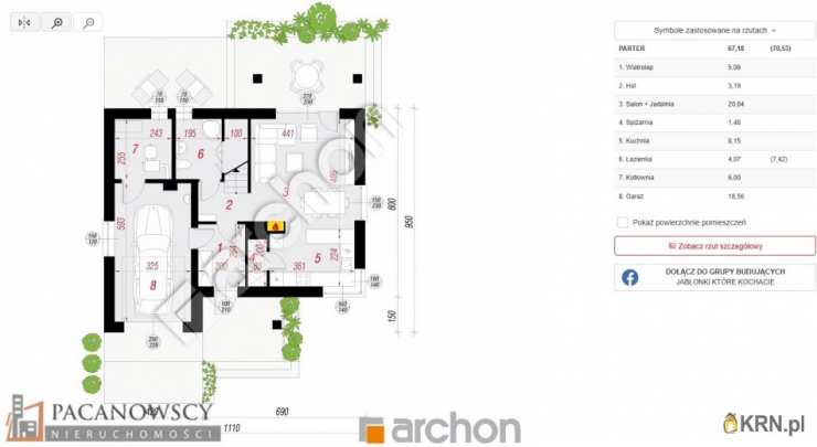 PACANOWSCY NIERUCHOMOŚCI, Dom  na sprzedaż, Bolechowice, ul. 