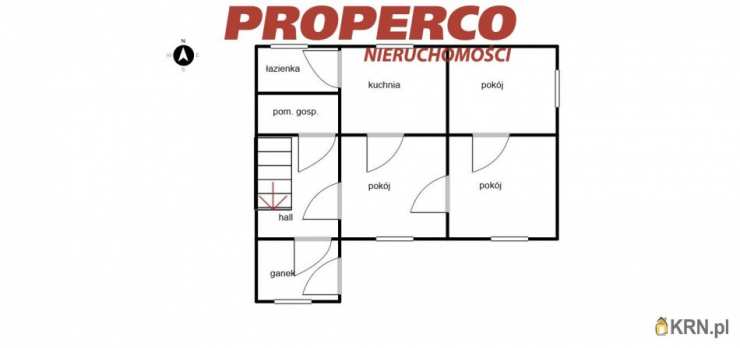 PROPERCO Sp. z o.o. Sp. k. , Dom  na sprzedaż, Byczów, ul. 