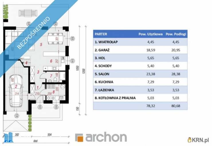 5 pokojowe, Straszyn, ul. , Dom  na sprzedaż