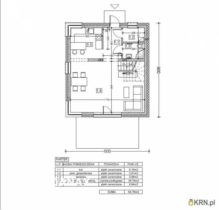 Liszki, ul. , Dom  na sprzedaż, 