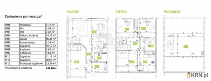 A.M.NIERUCHOMOŚCI Izabela Mateuszuk, Dom  na sprzedaż, Wrocław, Fabryczna, ul. J. K. Chodkiewicza