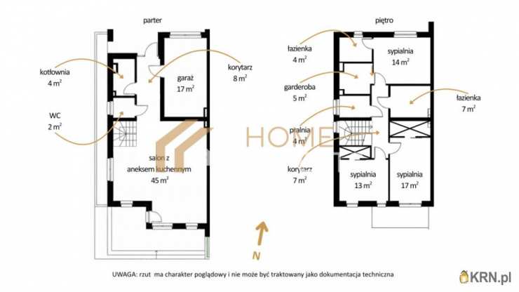 Straszyn, ul. Spacerowa, 4 pokojowe, Dom  na sprzedaż