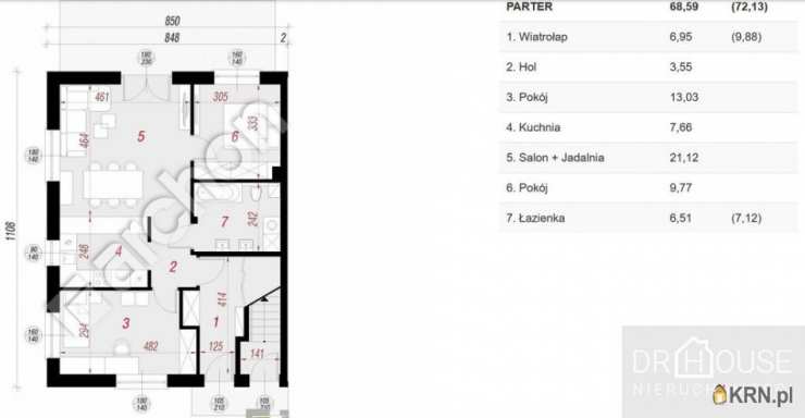 7 pokojowe, Dom  na sprzedaż, Węgrzce Wielkie, ul. 