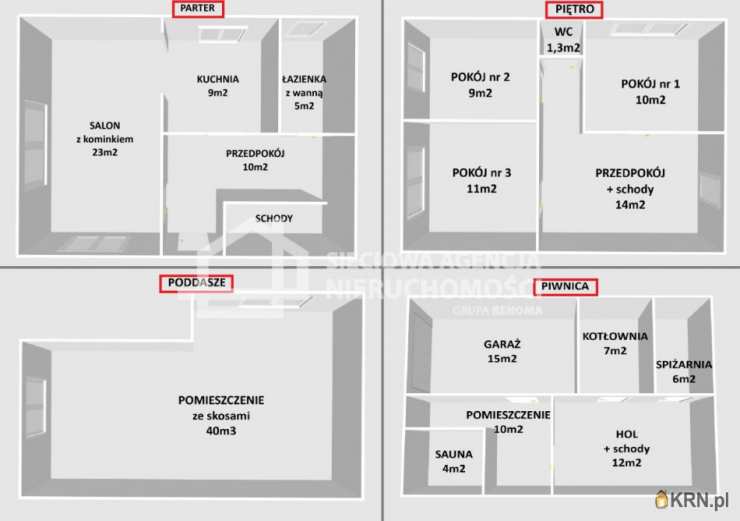 Podjazy, ul. , Dom  na sprzedaż, 5 pokojowe