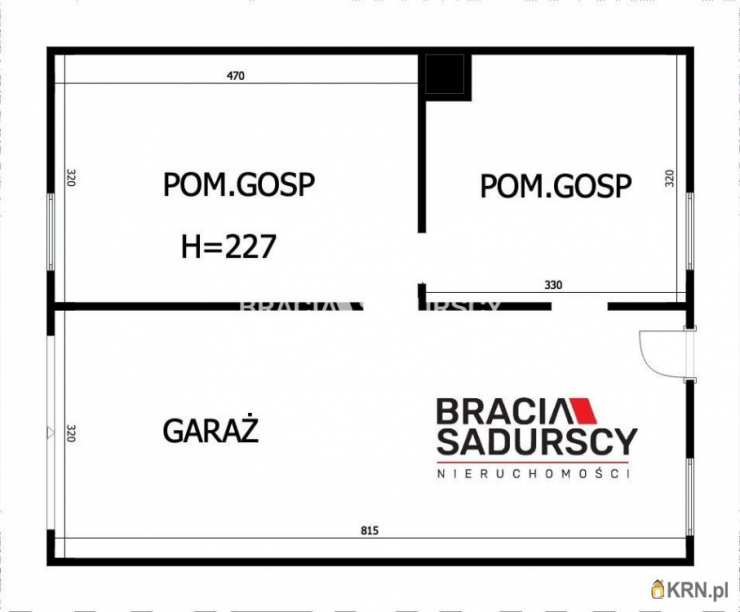 BRACIA SADURSCY ODDZIAŁ BS4 KROWODRZA, Dom  na sprzedaż, Kraków, Bronowice, ul. P. Brzezińskiego