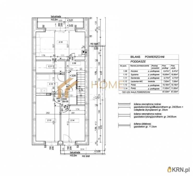 5 pokojowe, Dom  na sprzedaż, Gdańsk, Osowa, ul. Nowy Świat
