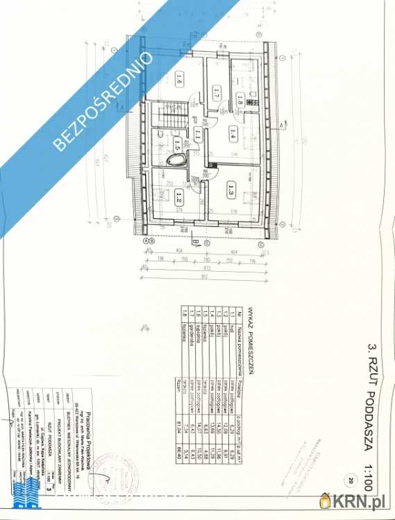 Dom  na sprzedaż, 5 pokojowe, Łomianki, ul. 