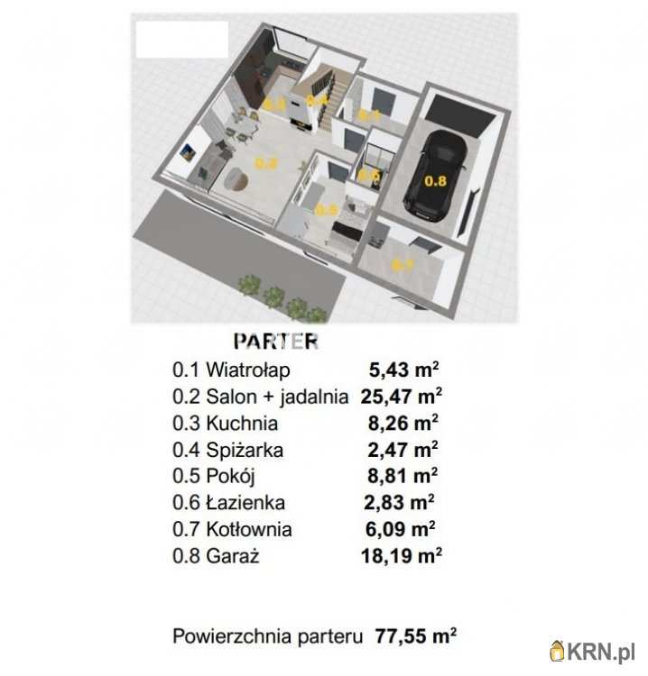 Dom  na sprzedaż, , Zawada, ul. 