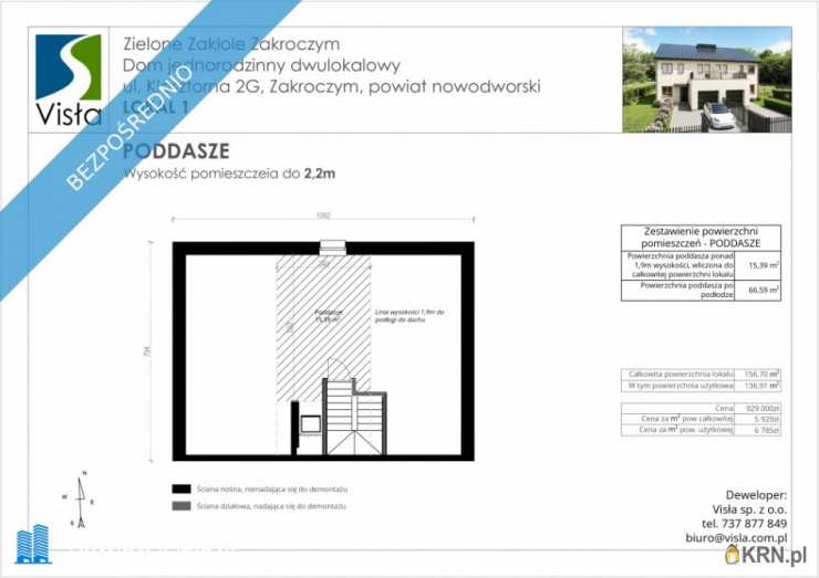 OdWlasciciela.pl, Dom  na sprzedaż, Zakroczym, ul. Klasztorna