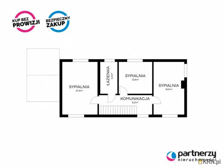 5 pokojowe, Dom  na sprzedaż, Tczew, ul. Czatkowska