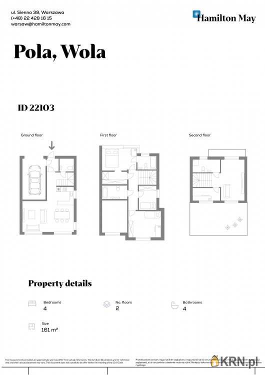 Hamilton May, Dom  na sprzedaż, Warszawa, ul. 