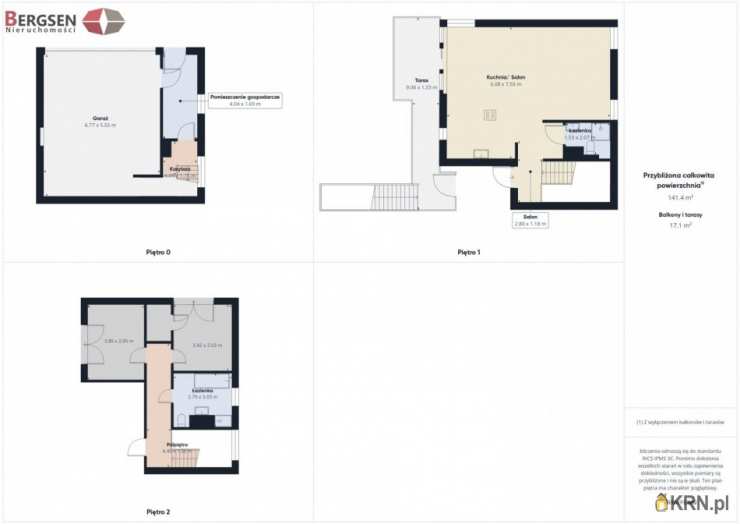 BERGSEN Nieruchomości, Dom  do wynajęcia, Kraków, Zwierzyniec/Wola Justowska, ul. Kasztanowa