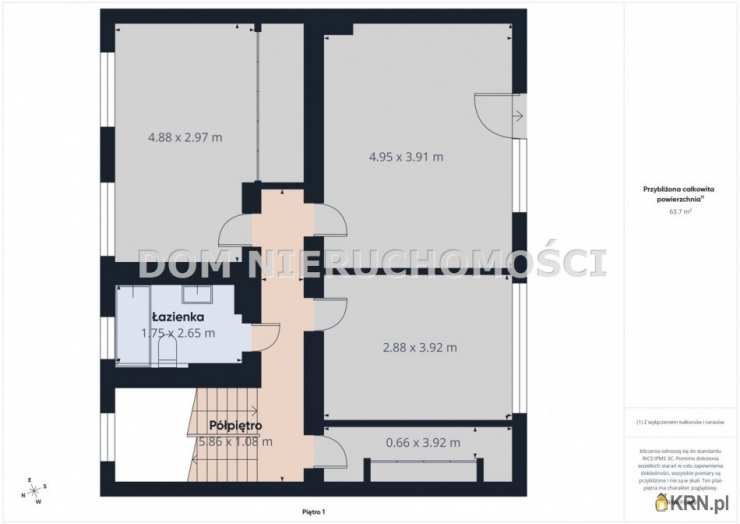 DOM Nieruchomości, Dom  na sprzedaż, Kieźliny, ul. L. Staffa