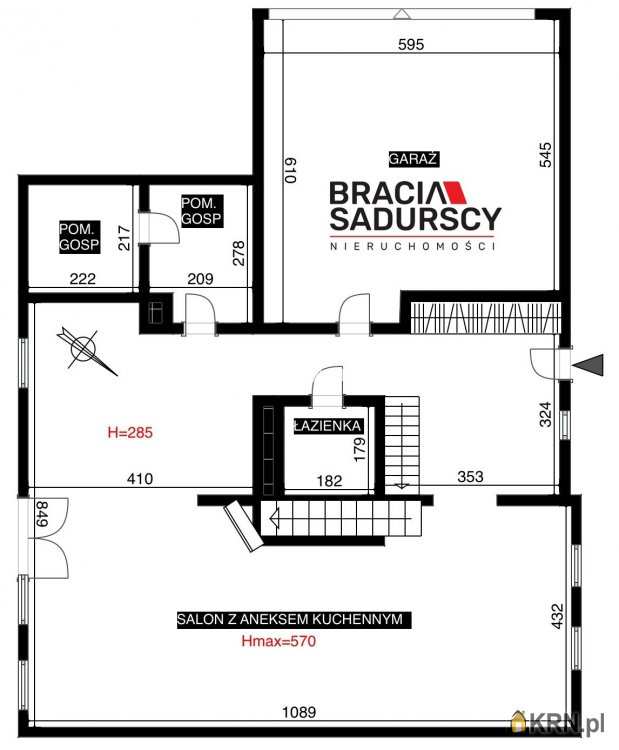 BRACIA SADURSCY ODDZIAŁ BS4 KROWODRZA, Dom  na sprzedaż, Lusina, ul. Spacerowa