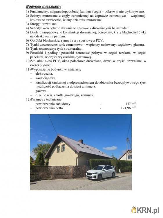 5 pokojowe, Dom  na sprzedaż, Wilkszyn, ul. 