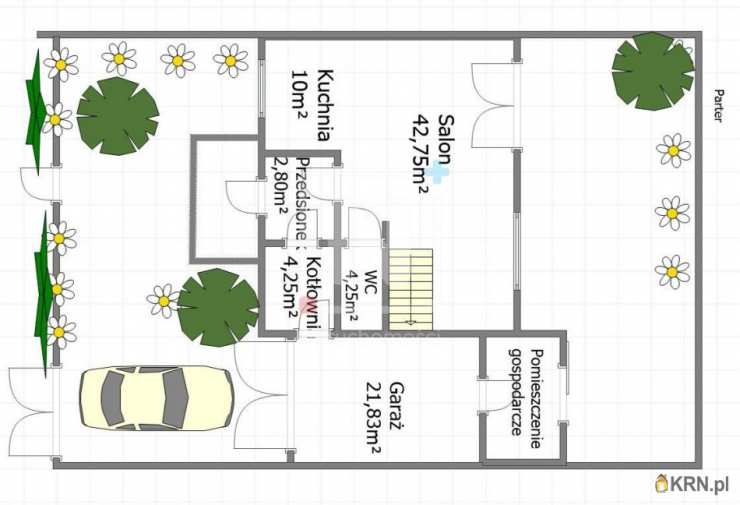 Warszawa, Wesoła/Stara Miłosna, ul. Mazowiecka (Wesoła), 4 pokojowe, Dom  na sprzedaż