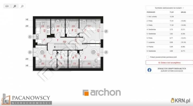 PACANOWSCY NIERUCHOMOŚCI, Dom  na sprzedaż, Kozierów, ul. 