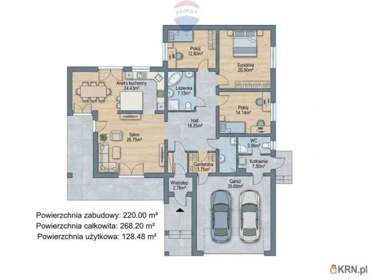 4 pokojowe, Rybnik, Grabownia, ul. , Dom  na sprzedaż