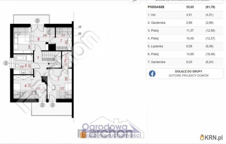 Dom  na sprzedaż, 4 pokojowe, Wyszków, ul. 