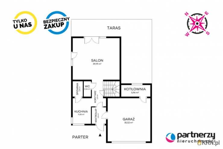 Bąkowo, ul. Wieczornych Mgieł, Dom  na sprzedaż, 4 pokojowe