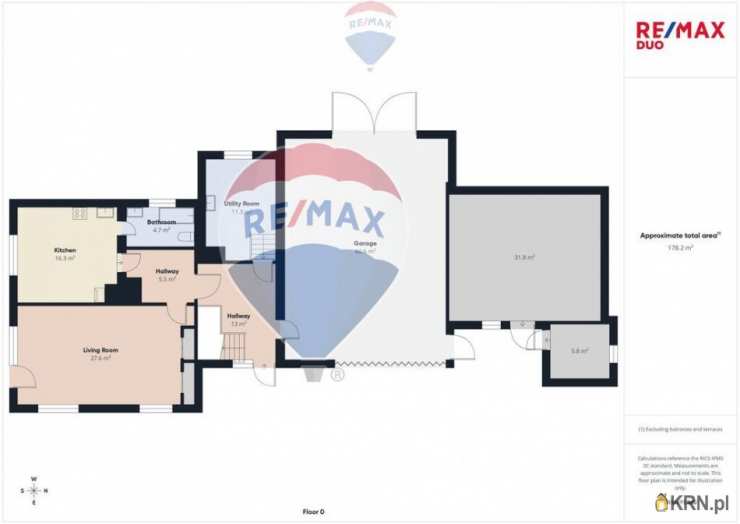 Dom  na sprzedaż, 7 pokojowe, Dzianisz, ul. 