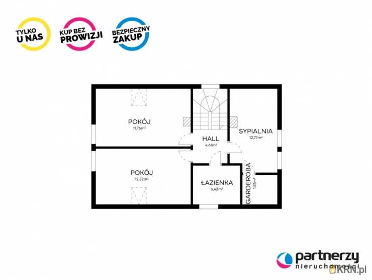 Gdańsk, Chełm/Maćkowy, ul. Miłocińska, 4 pokojowe, Dom  na sprzedaż