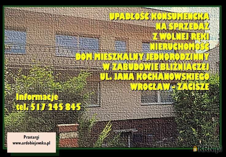 Dom  na sprzedaż, Wrocław, Śródmieście/Zacisze, ul. , 6 pokojowe