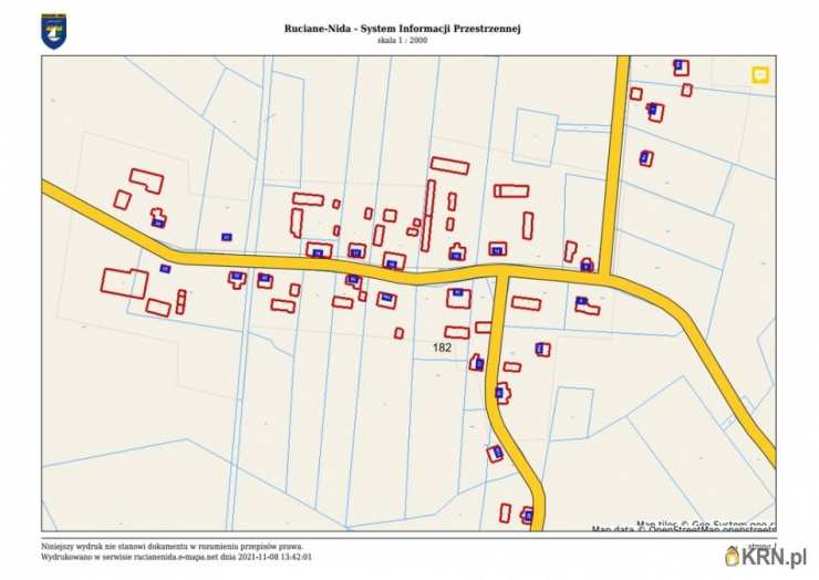 3 pokojowe, Dom  na sprzedaż, Ruciane-Nida, ul. 