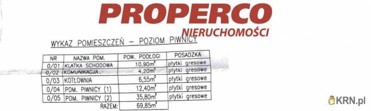 PROPERCO Sp. z o.o. Sp. k. , Dom  na sprzedaż, Zagnańsk, ul. 