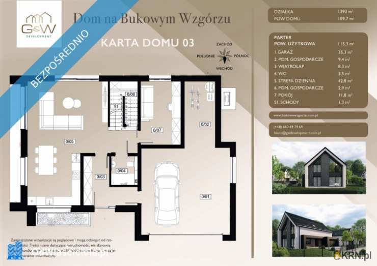 Michałowice, ul. , 4 pokojowe, Dom  na sprzedaż