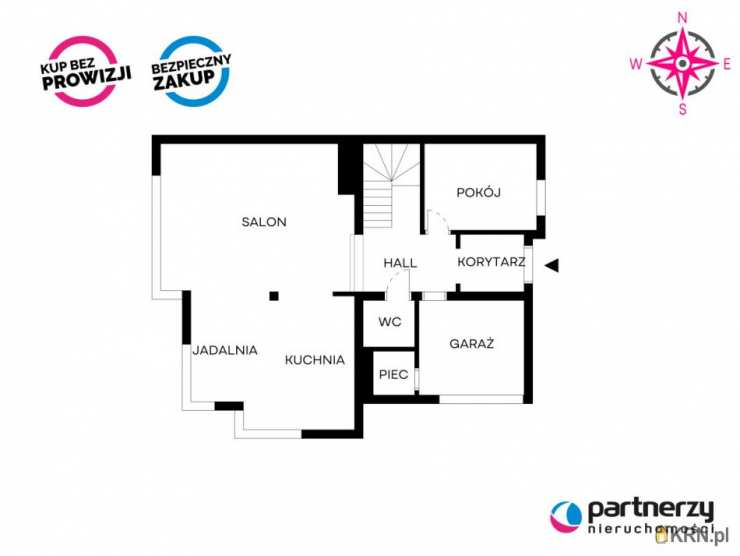 Chwaszczyno, ul. Kaszubska Droga, 6 pokojowe, Dom  na sprzedaż