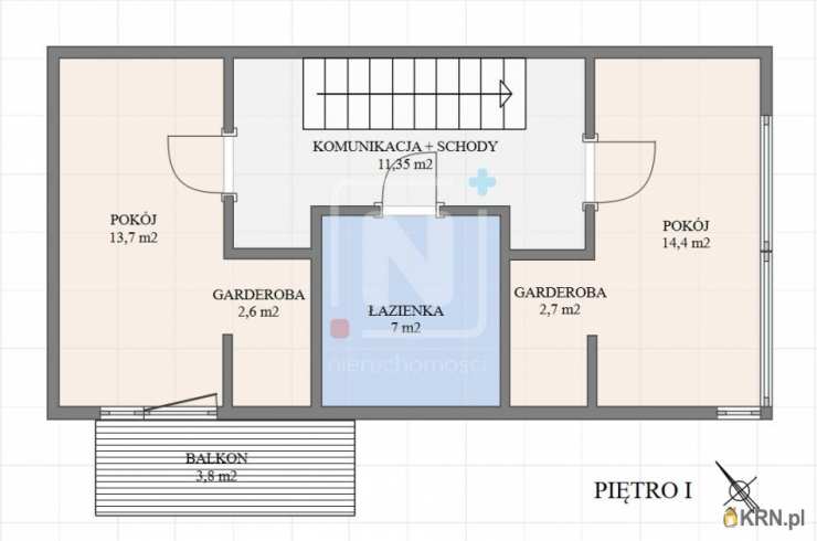 5 pokojowe, Warszawa, Mokotów/Służew, ul. Modra, Dom  na sprzedaż