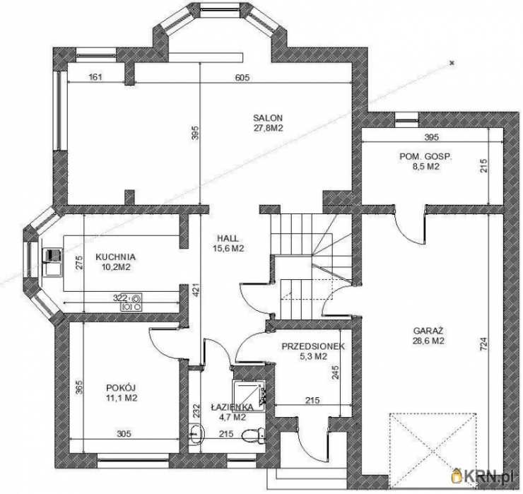 , Kostrzyn, ul. Krzywoustego, Dom  na sprzedaż