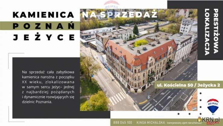 Dom  na sprzedaż, Poznań, Jeżyce, ul. , 40 pokojowe