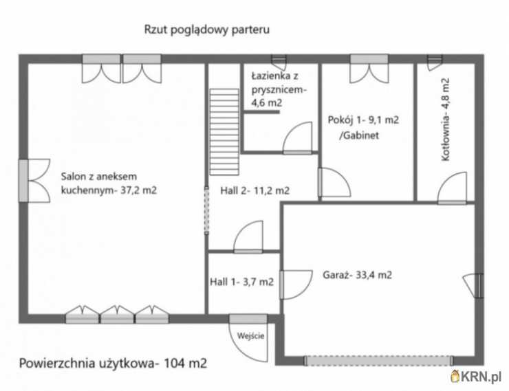 Stara Wieś, ul. , 5 pokojowe, Dom  na sprzedaż