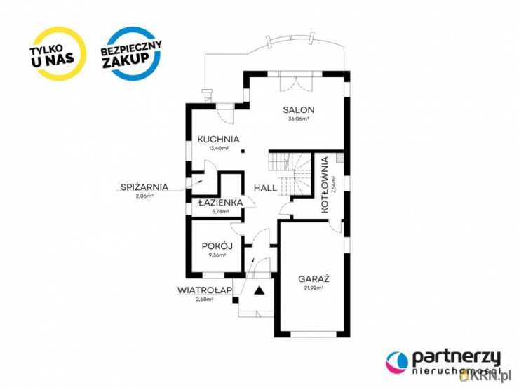 6 pokojowe, Straszyn, ul. , Dom  na sprzedaż