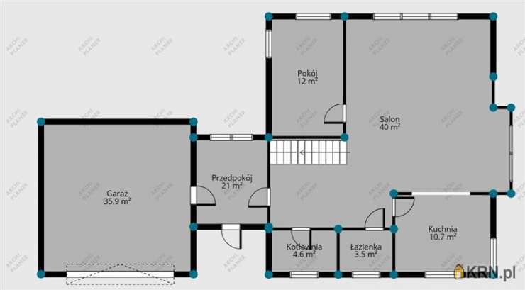 Dom  na sprzedaż, Juszkowo, ul. Jarzębinowa, 5 pokojowe