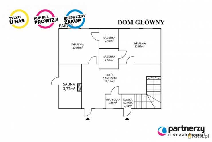 Dom  na sprzedaż, 10 pokojowe, Władysławowo, Rozewie, ul. Rysia