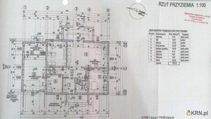 Dom  na sprzedaż, 6 pokojowe, Rogozino, ul. 