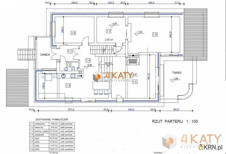 6 pokojowe, Dom  na sprzedaż, Zielona Góra, Raculka, ul. 