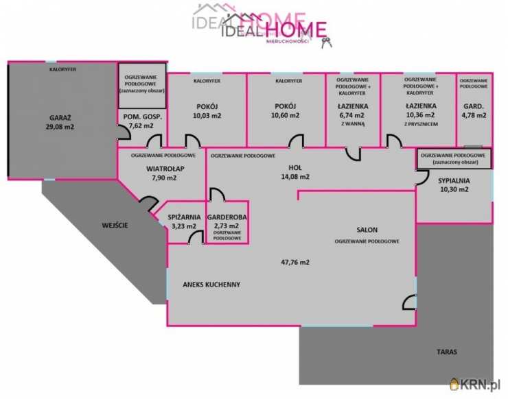 4 pokojowe, Laski, ul. , Dom  na sprzedaż